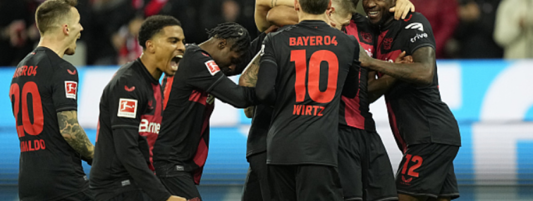 Bayer 04 Leverkusen satte ny Bundesliga-rekord