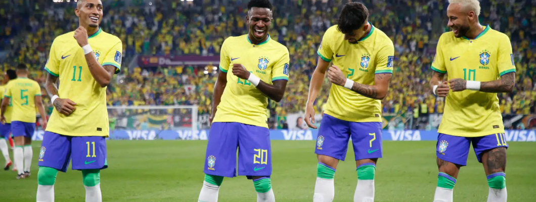 Brasilien går videre til VM-kvartfinalerne