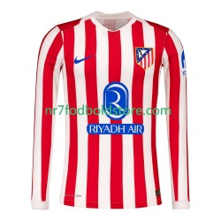 Atlético Madrid Trøje Mænd Hjemmebane Fodboldsæt 2025-2026 Langærmet