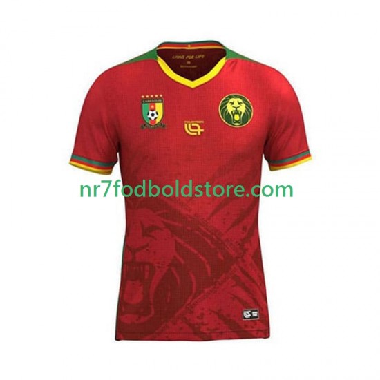 Cameroun Trøje Mænd Udebane Fodboldsæt 2025 Kortærmet