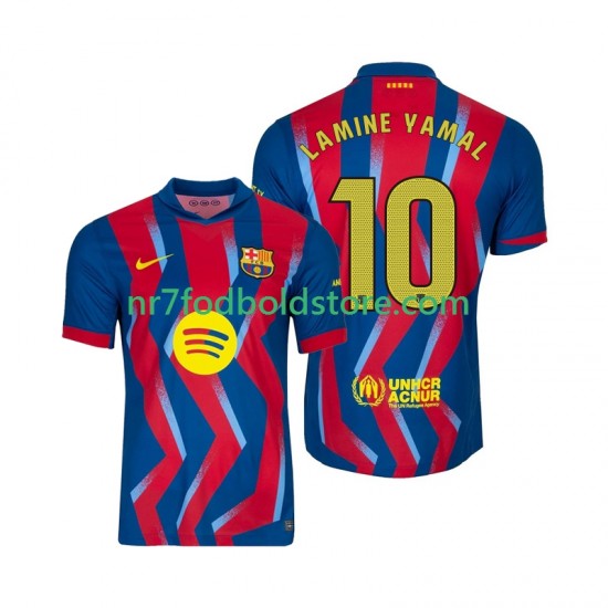 FC Barcelona Trøje Lamine Yamal 10 Mænd 4. Valg Fodboldsæt 2025-2026 Kortærmet