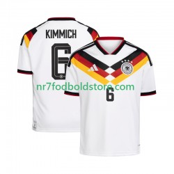 Tyskland Trøje Joshua Kimmich 6 Mænd Hjemmebane Fodboldsæt VM i fodbold 2026 Kortærmet