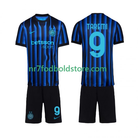 Inter Milan Trøje Marcus Thuram 9 Børn Hjemmebane Fodboldsæt 2025-2026 Kortærmet