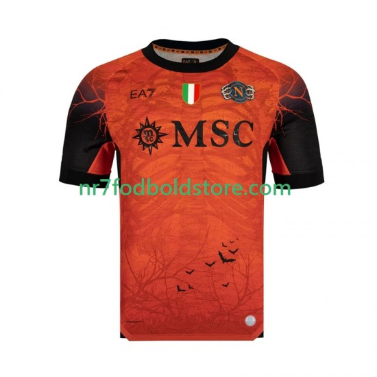 Napoli Trøje Halloween Målmand Mænd Hjemmebane Fodboldsæt 2025-2026 Kortærmet