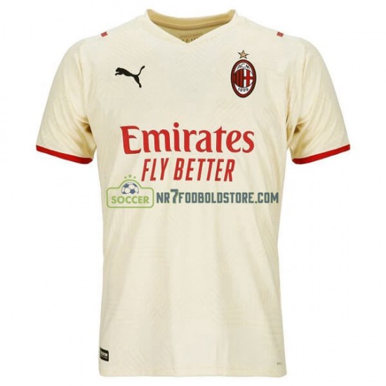 AC Milan Trøje Udebane Fodboldsæt 2021-2022 Kortærmet 