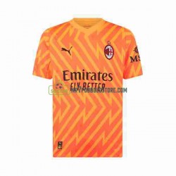 AC Milan Trøje Mike Maignan 16 Målmand Mænd Udebane Fodboldsæt 2023-2024 Kortærmet