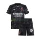 AC Milan Trøje Mike Maignan 16 Målmand Børn Hjemmebane Fodboldsæt 2024-2025 Kortærmet