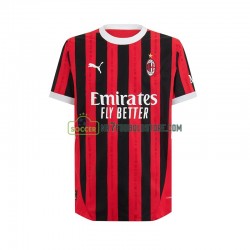 AC Milan Trøje Mænd Hjemmebane Fodboldsæt 2024-2025 Kortærmet