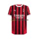 AC Milan Trøje Mænd Hjemmebane Fodboldsæt 2024-2025 Kortærmet