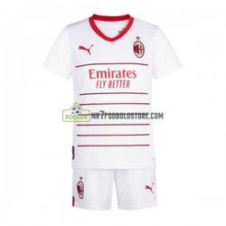 AC Milan Trøje Børn Udebane Fodboldsæt 2022-2023 Kortærmet