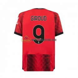 AC Milan Trøje Olivier Giroud 9 Mænd Hjemmebane Fodboldsæt 2023-2024 Kortærmet
