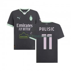AC Milan Trøje Pulisic 11 Mænd 3. Valg Fodboldsæt 2024-2025 Kortærmet
