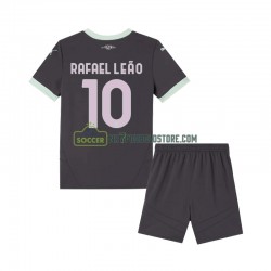 AC Milan Trøje Rafael Leao 10 Børn 3. Valg Fodboldsæt 2024-2025 Kortærmet