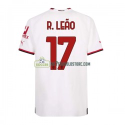 AC Milan Trøje Rafael Leao 17 Mænd Udebane Fodboldsæt 2022-2023 Kortærmet