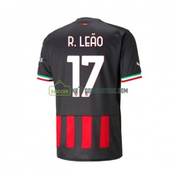 AC Milan Trøje Rafael Leao 17 Mænd Hjemmebane Fodboldsæt 2022-2023 Kortærmet