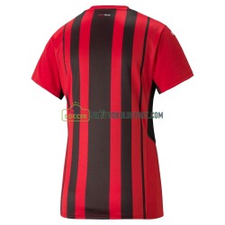 AC Milan Trøje Dame Hjemmebane Fodboldsæt 2021-2022 Kortærmet 