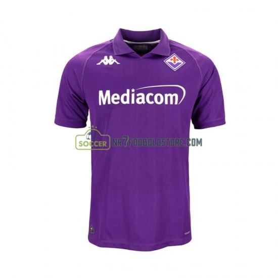 Fiorentina Trøje Mænd Hjemmebane Fodboldsæt 2024-2025 Kortærmet