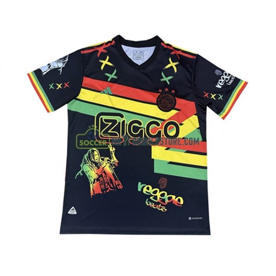 AFC Ajax Trøje Bob Marley Mænd Hjemmebane Fodboldsæt 2023-2024 Kortærmet