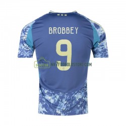 AFC Ajax Trøje Brian Brobbey 9 Mænd Udebane Fodboldsæt 2024-2025 Kortærmet