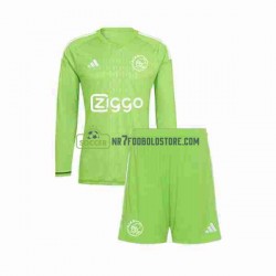 AFC Ajax Trøje Målmand Børn Hjemmebane Fodboldsæt 2023-2024 Langærmet