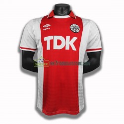 AFC Ajax Trøje Retro Hjemmebane Fodboldsæt 1990 Kortærmet 