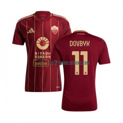 AS Roma Trøje Artem Dovbyk 11 Mænd Hjemmebane Fodboldsæt 2024-2025 Kortærmet