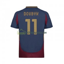 AS Roma Trøje Artem Dovbyk 11 Mænd 3. Valg Fodboldsæt 2024-2025 Kortærmet