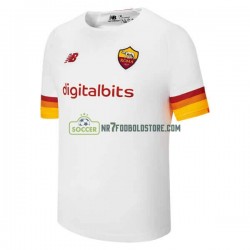 AS Roma Trøje Udebane Fodboldsæt 2021-2022 Kortærmet 