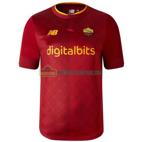 AS Roma Trøje Hjemmebane Fodboldsæt 2022-2023 Kortærmet