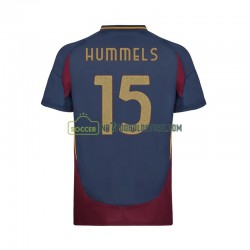 AS Roma Trøje Mats Hummels 15 Mænd 3. Valg Fodboldsæt 2024-2025 Kortærmet