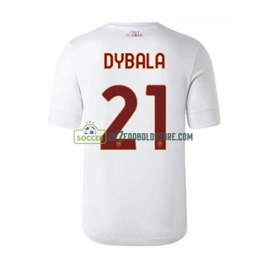 AS Roma Trøje Paulo Dybala 21 Mænd Udebane Fodboldsæt 2022-2023 Kortærmet