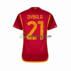 AS Roma Trøje Paulo Dybala 21 Mænd Hjemmebane Fodboldsæt 2023-2024 Kortærmet