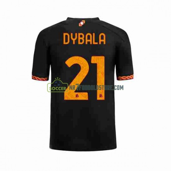 AS Roma Trøje Paulo Dybala 21 Mænd 3. Valg Fodboldsæt 2023-2024 Kortærmet