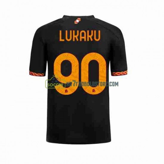 AS Roma Trøje Romelu Lukaku 90 Mænd 3. Valg Fodboldsæt 2023-2024 Kortærmet