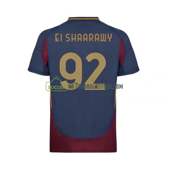 AS Roma Trøje Stephan El Shaarawy 92 Mænd 3. Valg Fodboldsæt 2024-2025 Kortærmet