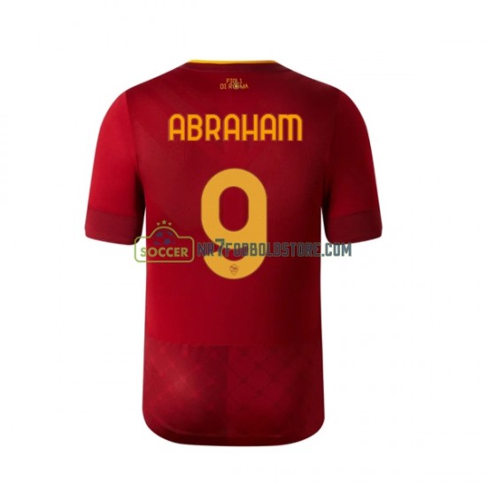 AS Roma Trøje Tammy Abraham 9 Mænd Hjemmebane Fodboldsæt 2022-2023 Kortærmet