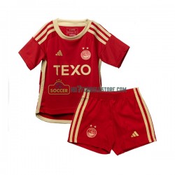 Aberdeen Trøje Børn Hjemmebane Fodboldsæt 2023-2024 Kortærmet