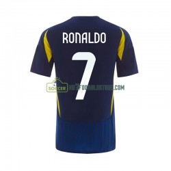 Trøje Al Nassr Cristiano Ronaldo 7 Mænd Udebane Fodboldsæt 2024-2025 Kortærmet