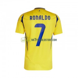 Trøje Al Nassr Cristiano Ronaldo 7 Mænd Hjemmebane Fodboldsæt 2024-2025 Kortærmet