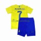 Trøje Al-Nassr Ronaldo 7 Børn Hjemmebane Fodboldsæt 2023-2024 Kortærmet