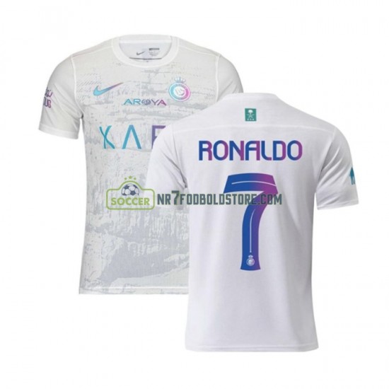 Trøje Al-Nassr Ronaldo 7 Mænd 3. Valg Fodboldsæt 2023-2024 Kortærmet