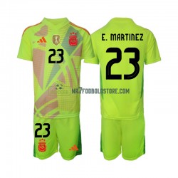 Argentina Trøje Emiliano Martinez 23 Målmand Børn Udebane Fodboldsæt 2024 Kortærmet