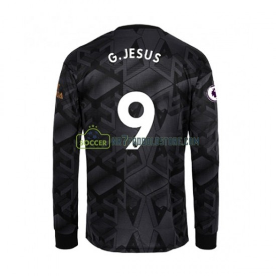 Arsenal Trøje Gabriel Jesus 9 Mænd Udebane Fodboldsæt 2022-2023 Langærmet