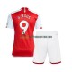 Arsenal Trøje Gabriel Jesus 9 Børn Hjemmebane Fodboldsæt 2023-2024 Kortærmet