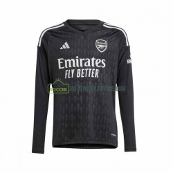 Arsenal Trøje Målmand Mænd Hjemmebane Fodboldsæt 2023-2024 Langærmet