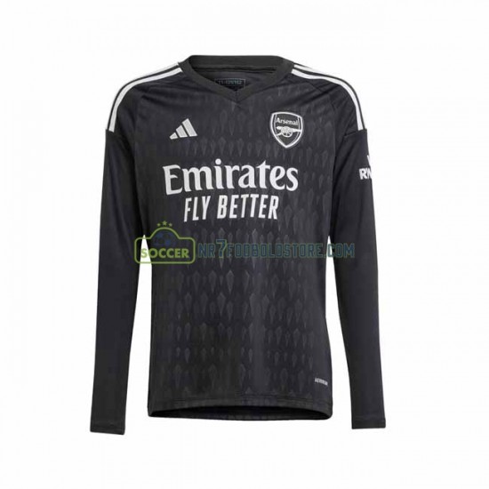Arsenal Trøje Målmand Mænd Hjemmebane Fodboldsæt 2023-2024 Langærmet