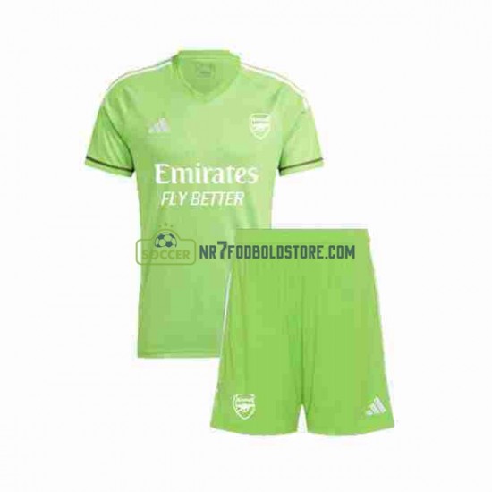 Arsenal Trøje Målmand Børn 3. Valg Fodboldsæt 2023-2024 Kortærmet