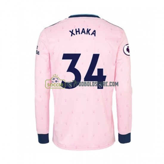 Arsenal Trøje Granit Xhaka 34 Mænd 3. Valg Fodboldsæt 2022-2023 Langærmet
