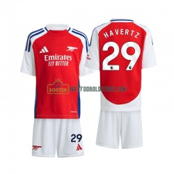 Arsenal Trøje Havertz 29 Børn Hjemmebane Fodboldsæt 2024-2025 Kortærmet
