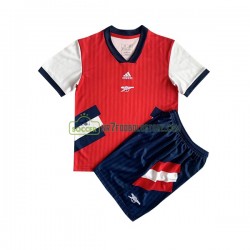 Arsenal Trøje Icon Retro Børn Hjemmebane Fodboldsæt 2022-2023 Kortærmet